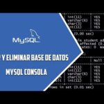 Ver bases de datos MySQL en consola: tutorial paso a paso
