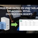 Cómo insertar datos en dos tablas relacionadas en MySQL