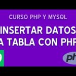 Cómo guardar datos en MySQL con PHP