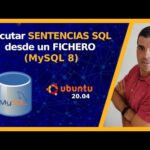 Ejecutar sentencias en MySQL: Guía paso a paso