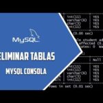 Elimina todas las tablas de una base de datos con una MySQL Query