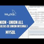 Optimiza tu consulta con UNION ALL en MySQL