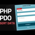 Guía para php pdo insert en MySQL