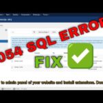 Solución al error code 1054 en MySQL Workbench