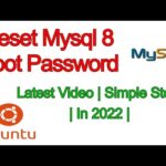 Cómo resetear la contraseña root de MySQL en Ubuntu