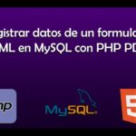Insertar datos en MySQL con PHP PDO: Ejemplo práctico