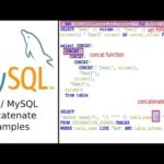 Mejora tus consultas con MySQL CONCAT.