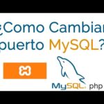 Cómo cambiar el puerto de MySQL fácilmente