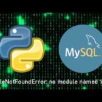 Cómo solucionar no module named mysql en Python.