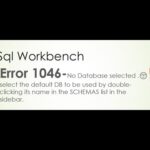 Cómo Solucionar el Error 1046 de MySQL
