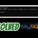 Solución: Error de conexión a MySQL en localhost 10061
