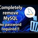 Reinstall MySQL - Guía paso a paso para reinstalar MySQL