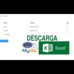 Generar archivo de Excel desde MySQL con PHP