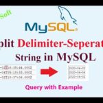 Divide tus cadenas en MySQL: Split String en pocos pasos