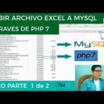 Cómo subir un CSV a MySQL con PHP