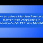Dropzone JS para gestionar archivos en PHP y MySQL