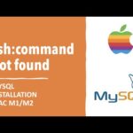 Cómo solucionar mysql command not found en Mac