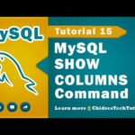 Ver estructura de tabla en MySQL: cómo usar 'mysql show table structure'