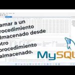 Guía para llamar procedimientos en MySQL
