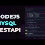 Guía completa para crear una REST API en MySQL