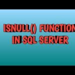Utilizando la función ISNULL en MySQL