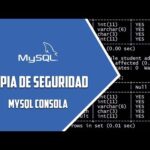 Guía para utilizar el comando DUMP MySQL