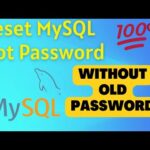 Reseteo de contraseña MySQL en Windows
