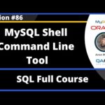 Conexión a localhost con MySQL Shell