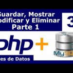 Guarda tus datos fácilmente con PHP y MySQL