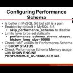 Mejora el rendimiento de MySQL con el uso de memoria en Performance Schema
