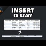 Guía rápida: MySQL INSERT INTO temp table