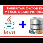 Insertar datos desde NetBeans a MySQL fácilmente