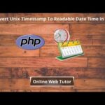 Convert Unix Timestamp to Date in MySQL - Easy Tutorial