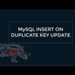 Cómo usar el comando MYSQL INSERT ON DUPLICATE KEY UPDATE
