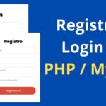 Cómo crear login y registro en PHP y MySQL
