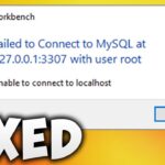 failed to connect to mysql at with user root
