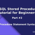 Declare Procedure MySQL: A Comprehensive Guide