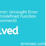 Solución al error 'Call to Undefined Function mysql_query'