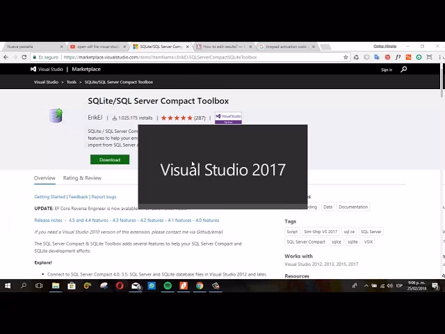 ¿Cómo abro un archivo SDF en SQL Management Studio?