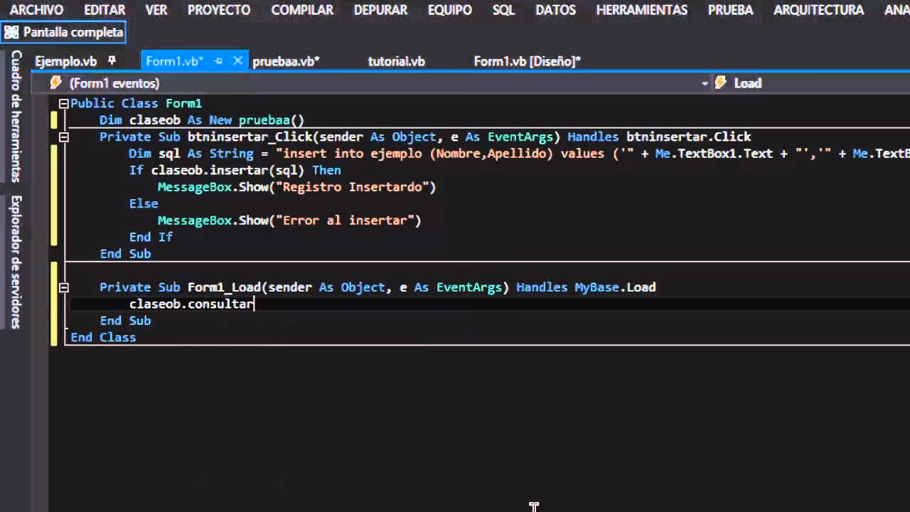 ¿Qué hace el comando de actualización de base de datos?