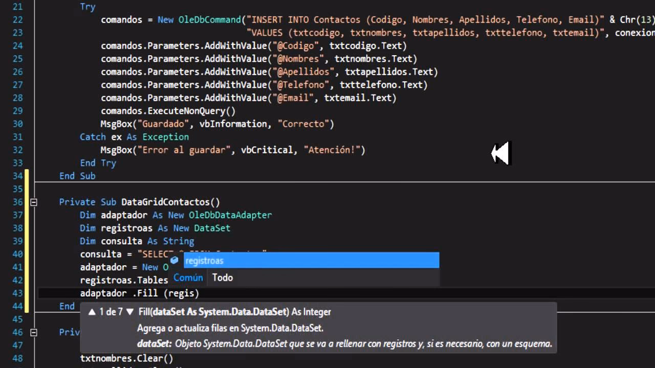 ¿Cómo agregar columnas en datagridview vb.net?