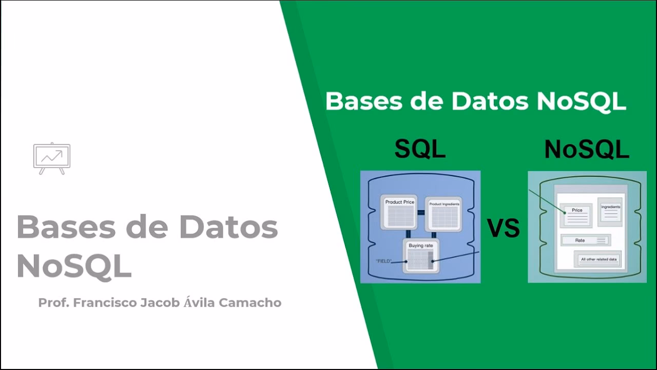 ¿Cuál es la diferencia entre la arquitectura Nosql y SQL?