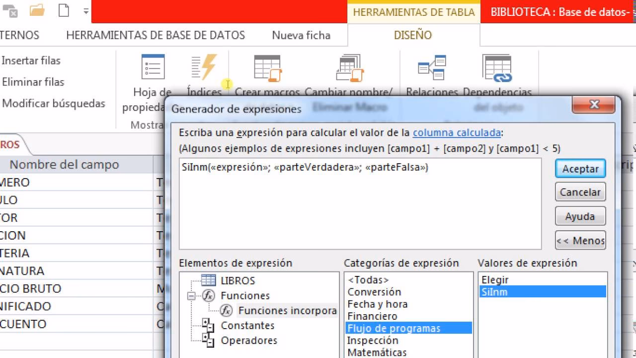 ¿Qué son los datos calculados en Access?