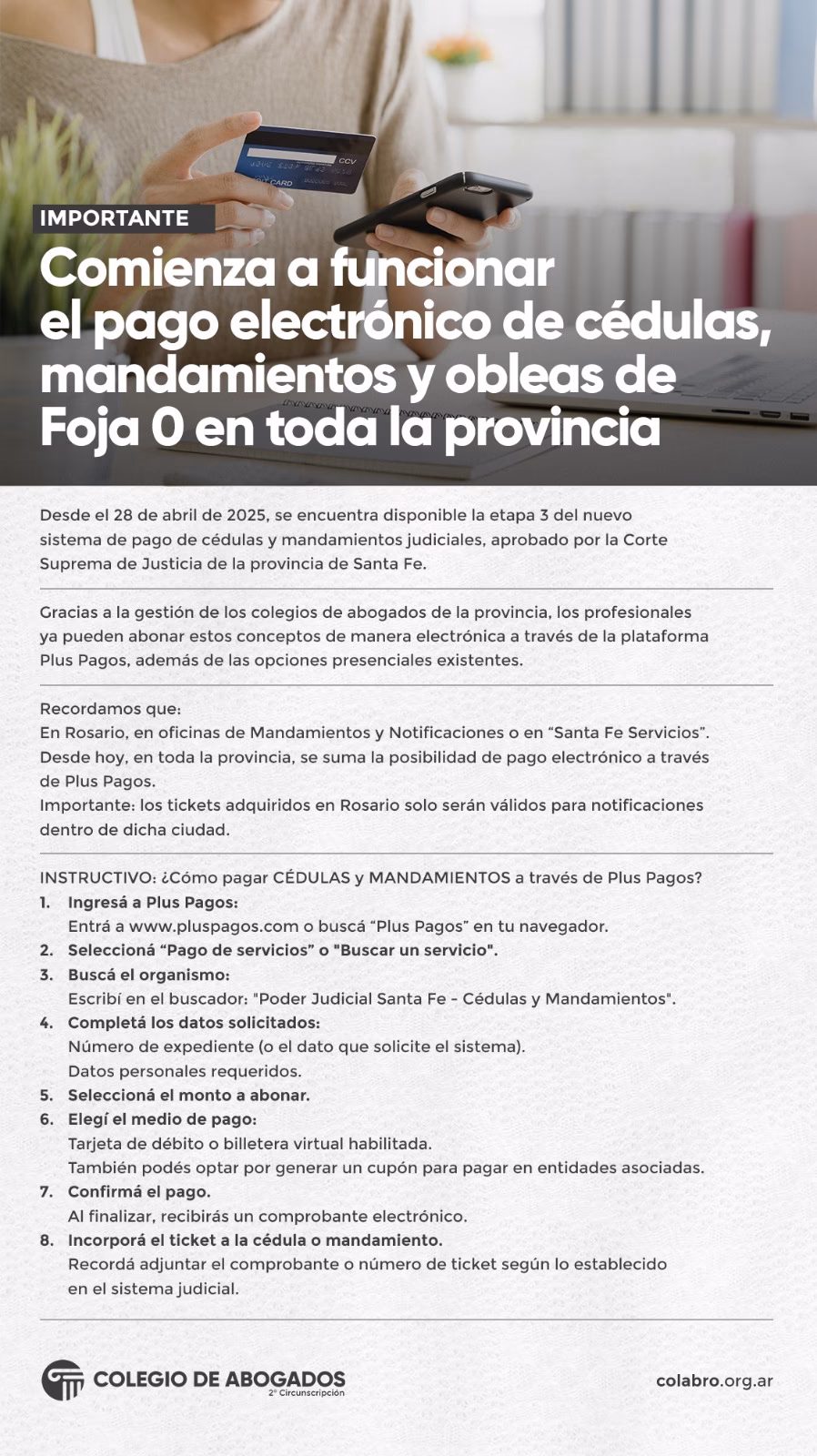 ¿Qué se puede denunciar ante el colegio de abogados?