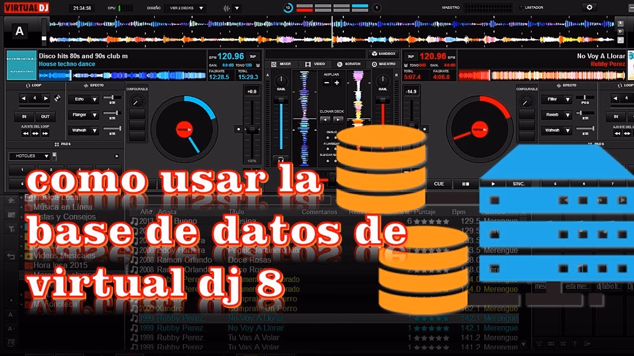 ¿Cómo exporto una base de datos desde Virtual DJ?