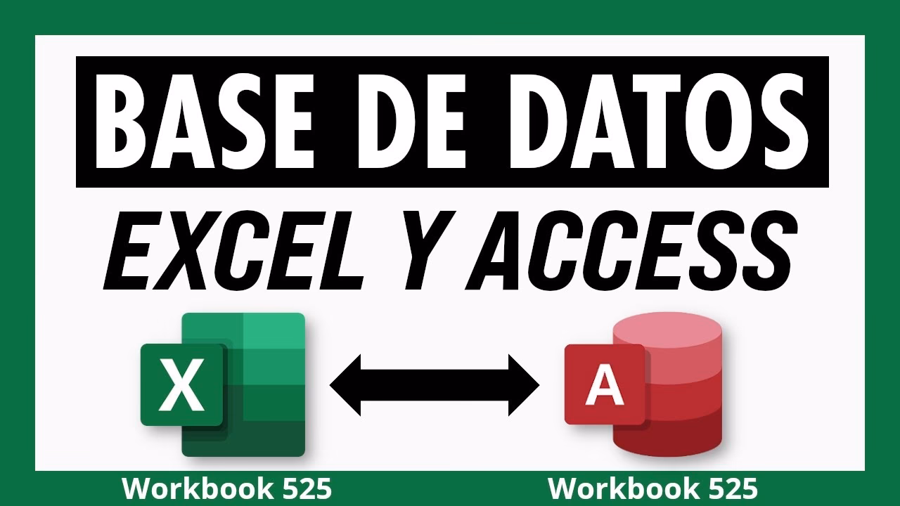 ¿Cómo vincular una base de datos de Excel a Access?