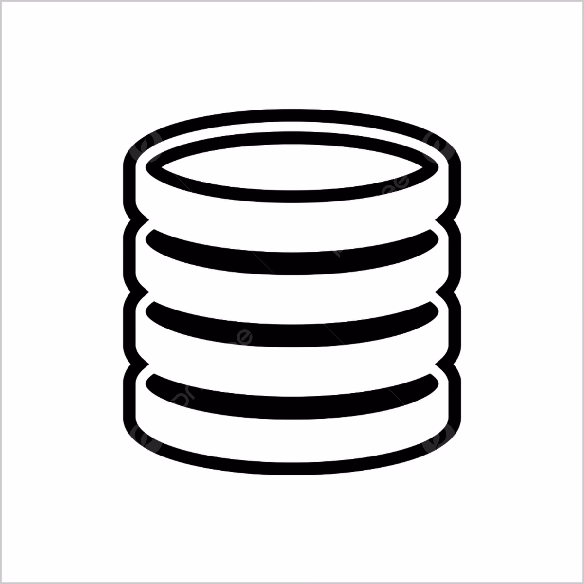 ¿Por qué un icono de base de datos?