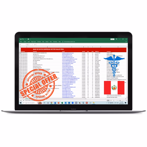 ¿Cuánto cuesta una base de datos en Perú?