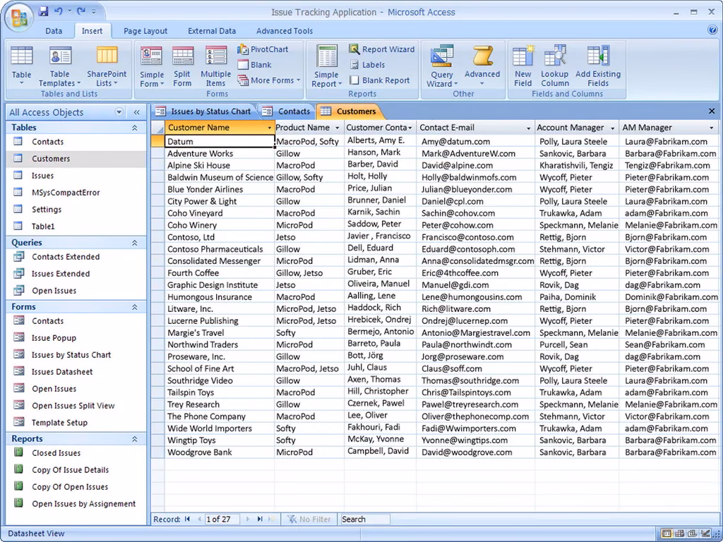 ¿Qué son las bases de datos de Microsoft?
