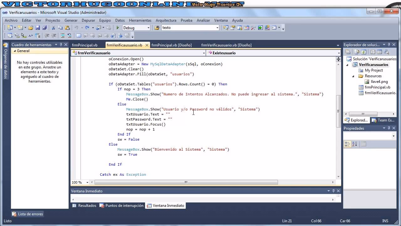 ¿Cómo puedo conectar mi base de datos con Visual Studio?